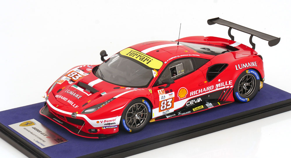 FERRARI 488 GTE EVO NO 83 24H LE MANS 2023