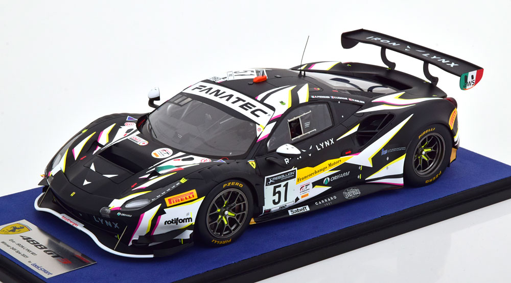 FERRARI 488 GT3 WINNER 24H SPA 2021