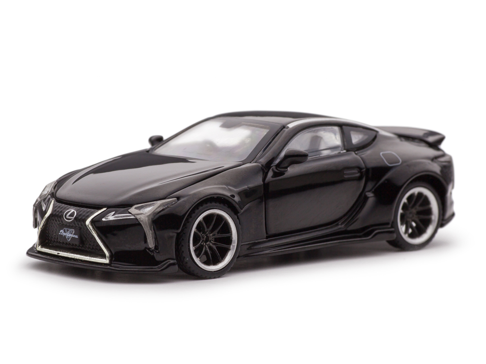 LEXUS LC500 LB WORKS ЧЕРНЫЙ (ДЛИНА МОДЕЛИ 6-10 СМ)