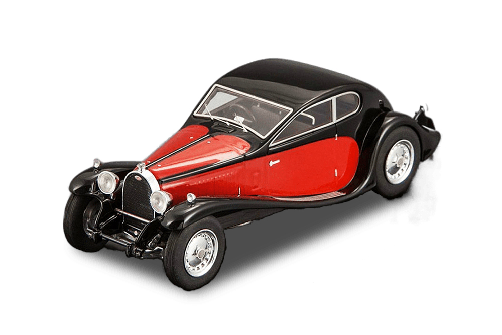 BUGATTI 50 T SUPERPROFILEE ЧЕРНЫЙ С КРАСНЫМ