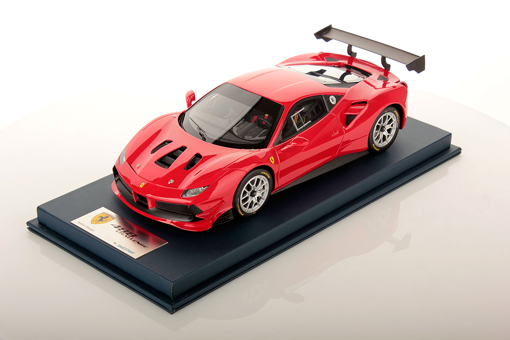 FERRARI 488 CHALLENGE КРАСНЫЙ РОССО КОРСА