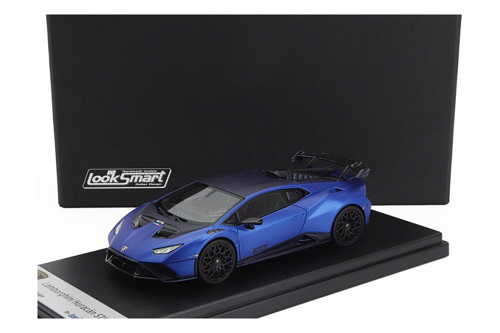 LAMBORGHINI HURACAN STO LP640-2 (2021), BLU AEGEUS - MATT BLUE