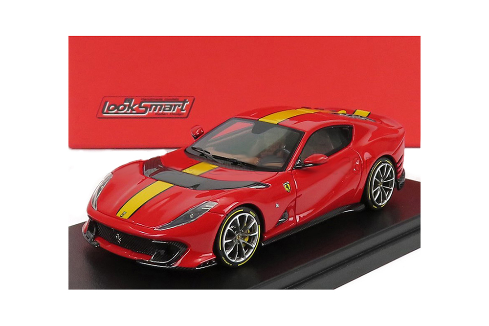 FERRARI 812 COMPETIZIONE (2021), ROSSO CORSA - RED YELLOW