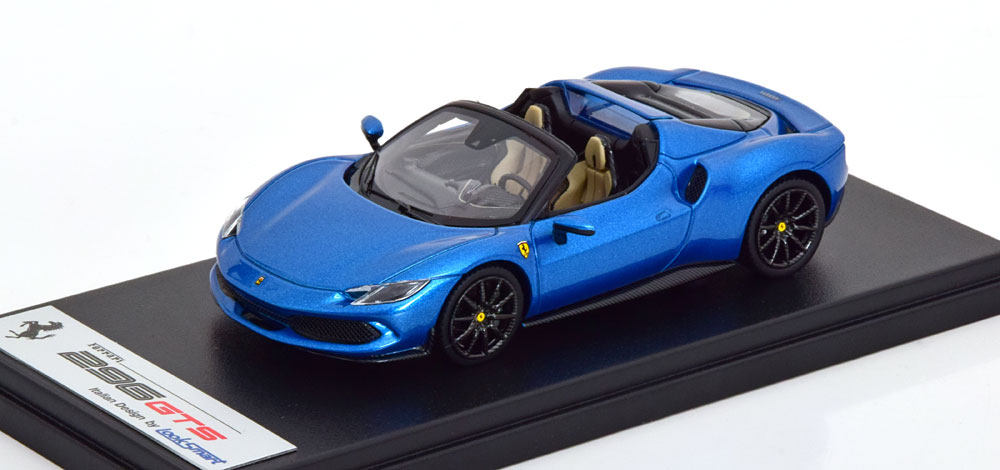 FERRARI 296 GTS SPIDER 2022 BLUEMETALLIC