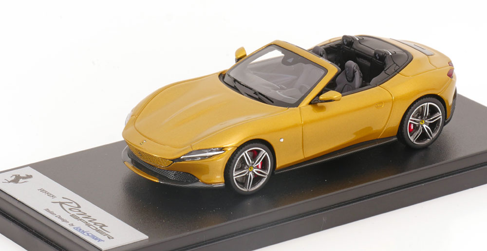 FERRARI ROMA SPIDER GOLDEN METALLIC