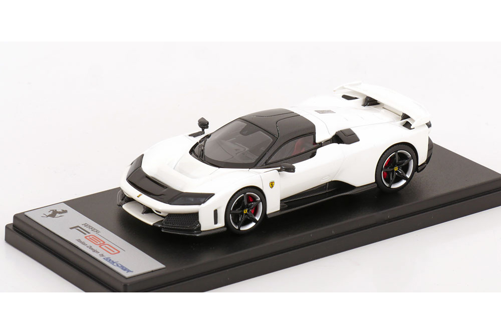 FERRARI F80 2024 WHITE CARBON-GREY