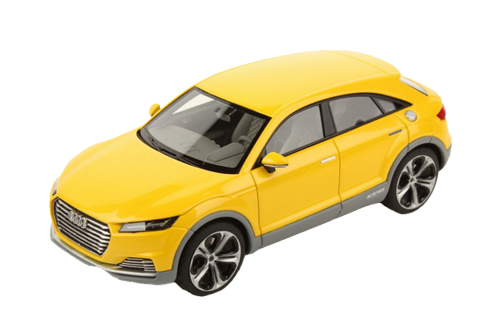AUDI TT OFFROAD CONCEPT 2015 METALLIC YELLOW