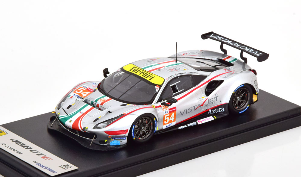 FERRARI 488 GTE EVO NO 54  24H LE MANS, FLOHR/CASTELLACI/FISICHELLA (2021)
