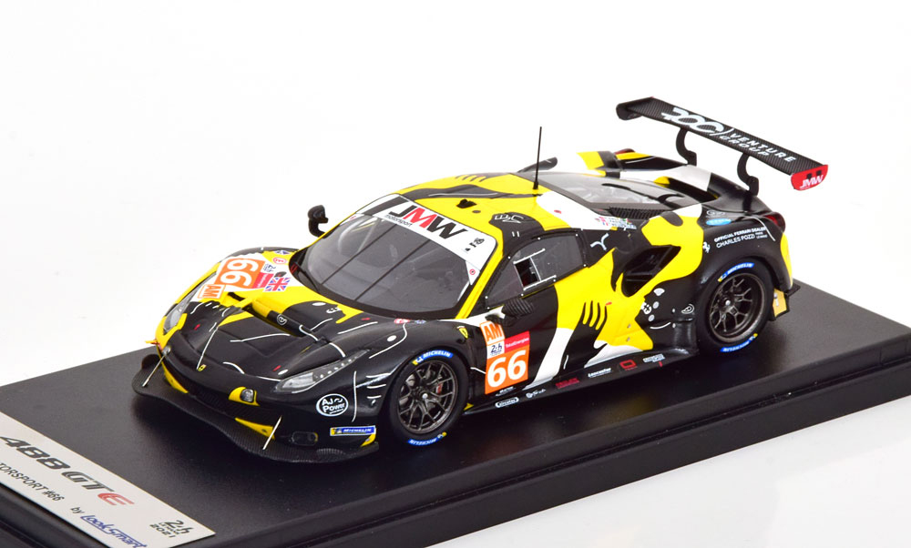 FERRARI 488 GTE EVO NO 66  24H LE MANS, FANNIN/NEUBAUER/SALES (2021)