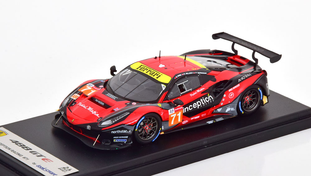 FERRARI 488 GTE EVO NO 71  24H LE MANS, BARNICOAT/IRIBE/MILLROY (2021)