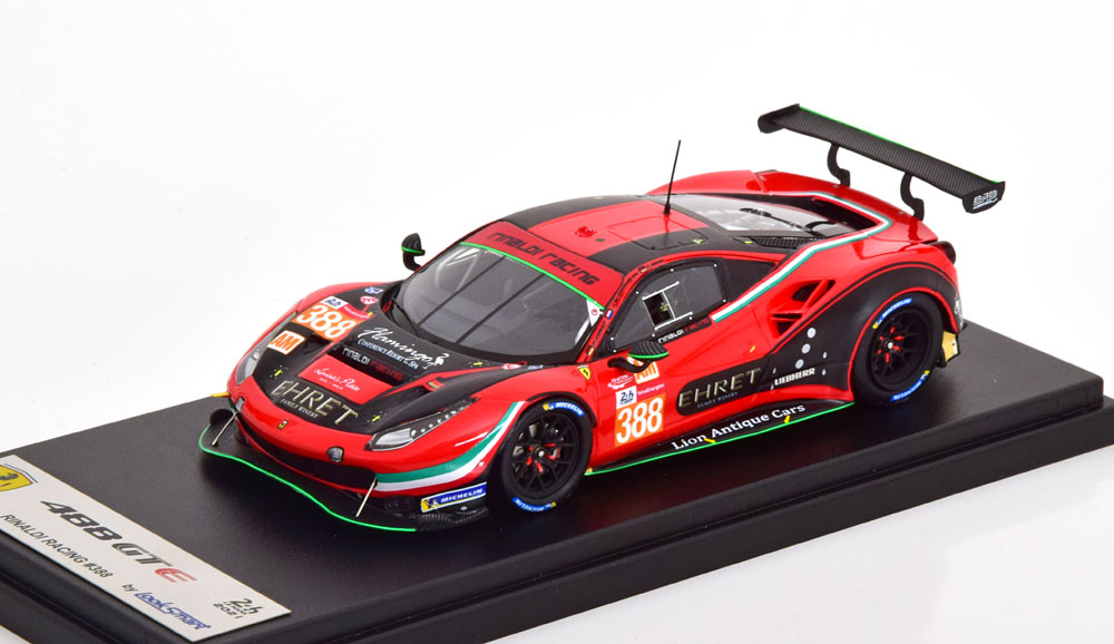 FERRARI 488 GTE EVO NO 388  24H LE MANS, EHRET/HOOK/BLEEKEMOLEN (2021)