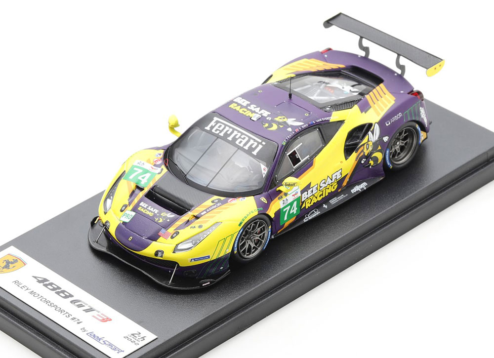FERRARI 488 GTE EVO NO 74  24H LE MANS, FRAGA/BIRD/VAN GISBERGEN (2022)
