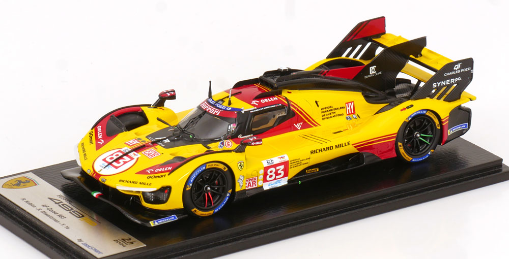 FERRARI 499P NO 83 24H LE MANS 2024