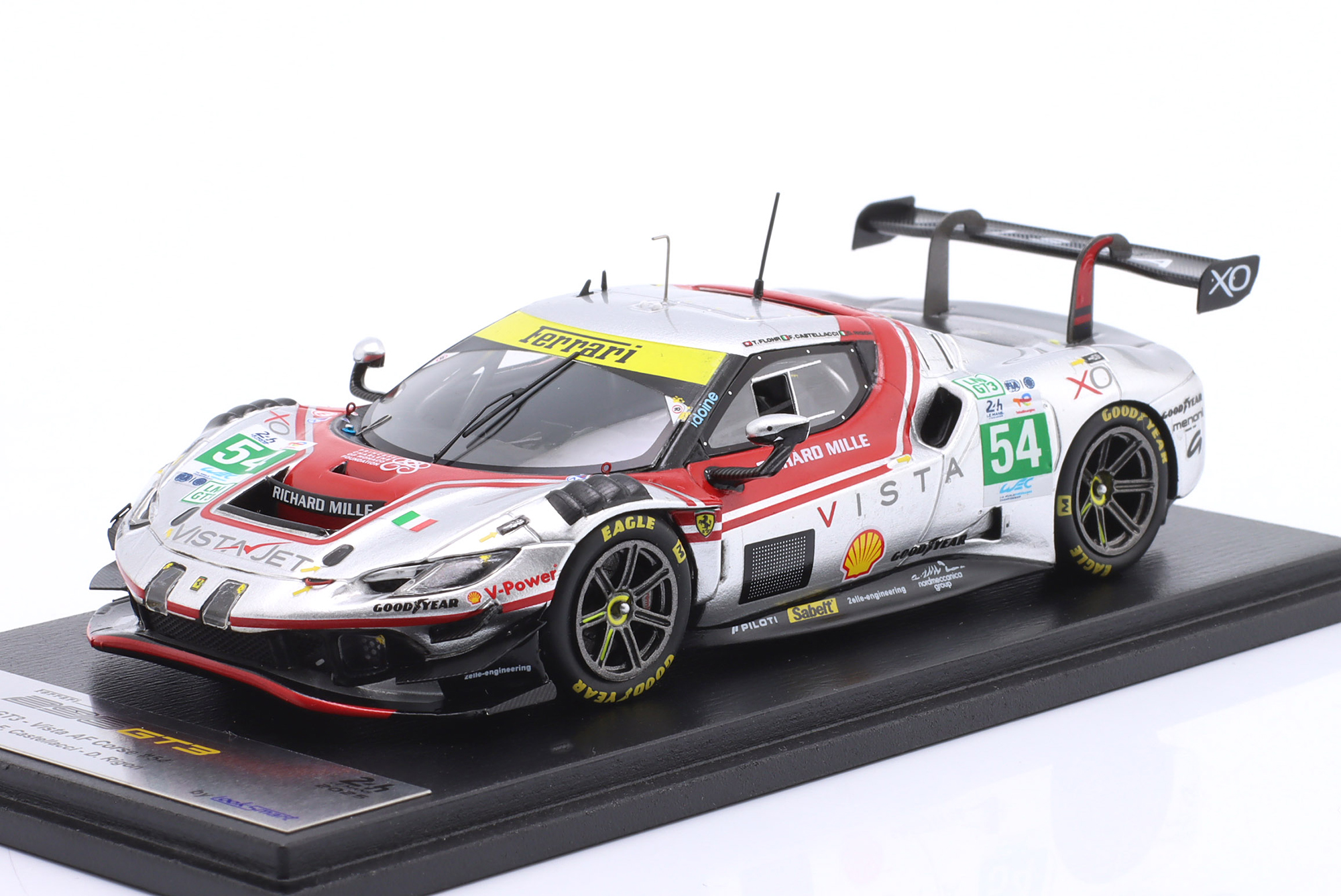 FERRARI 296 GT3 #54 24H LEMANS 2025 FLOHR, CASTELLACCI, RIGON / ФЕРРАРИ 296 ГТ3 24 ЧАСА ЛЕ-МАН ФЛОХР КАСТЕЛЛАККИ РИГОН