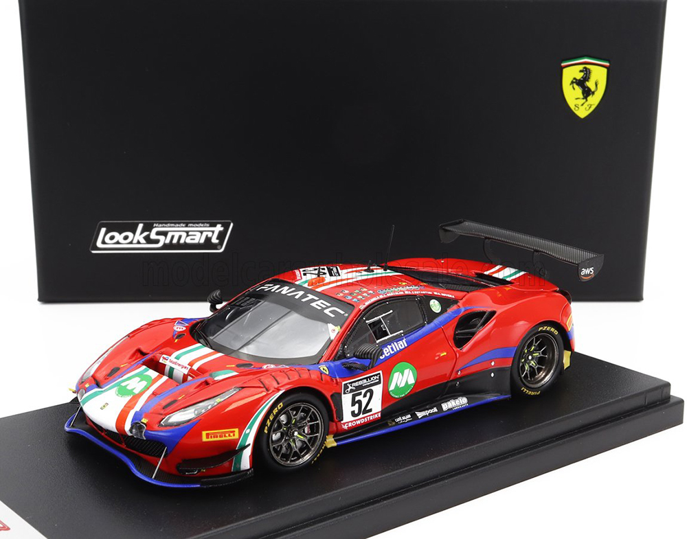 FERRARI 488 GT3 EVO 3.9L TURBO V8 TEAM AF CORSE #52 WINNER PRO-AM CUP 24H SPA 2022