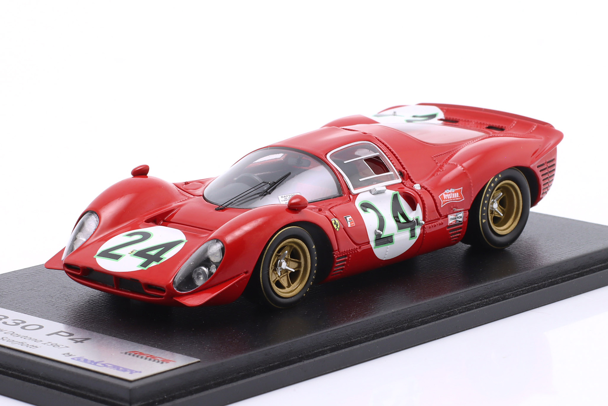 FERRARI 330 P4 #24 2ND 24H DAYTONA 1967 PARKES, SCARFIOTTI / ФЕРРАРИ 330 P4 2 МЕСТО 24 ЧАСА ДАЙТОНА ПАРКЕС СКАРФИОТТИ