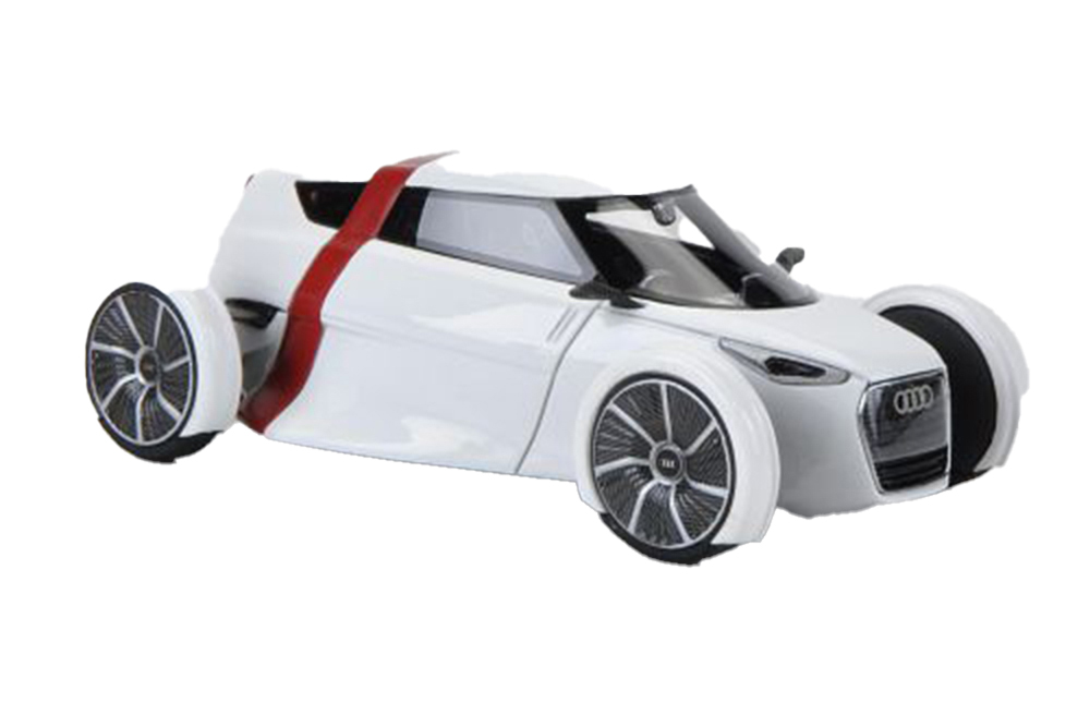 AUDI URBAN E-TRON CONCEPT FRANKFURT MOTORSHOW 2011 WHITE LIMITED 99 PCS