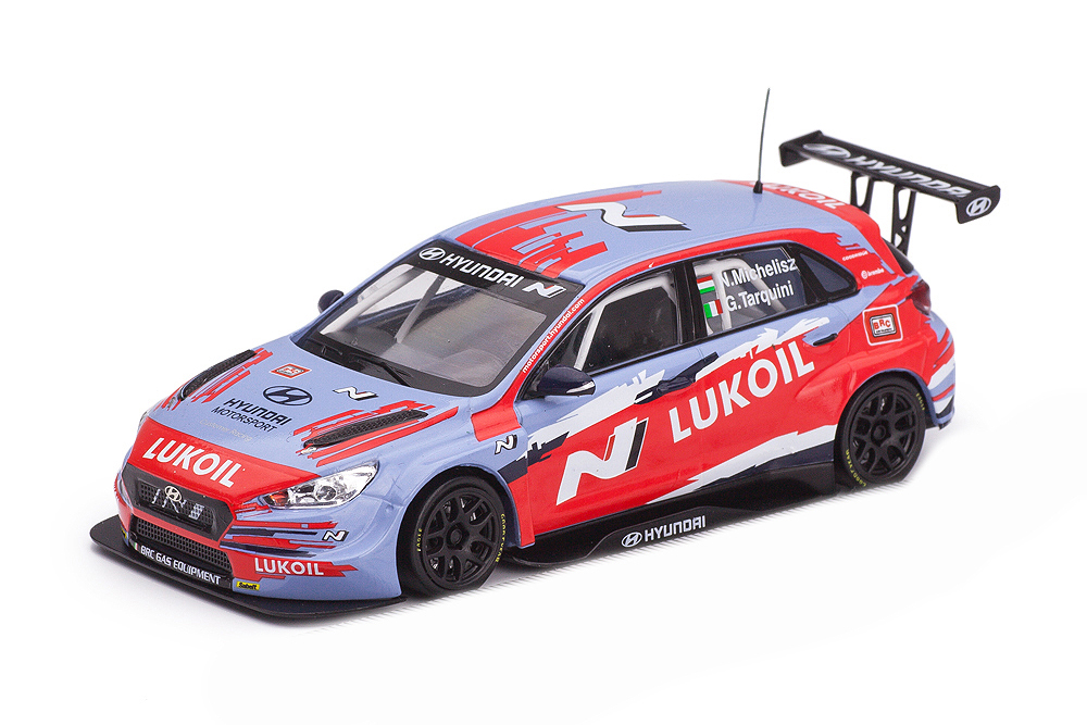 HYUNDAI I30 N TCR 2022 G.TARQUINI/N.MICHELISZ LUKOIL RACING TEAM / ХЮНДАЙ АЙ30 ЛУКОЙЛ РЕЙСИНГ