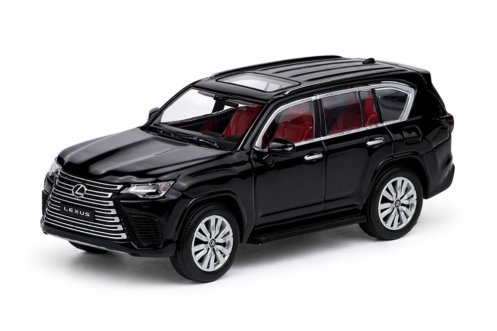 LEXUS LX600 2026 BLACK / ЛЕКСУС ЛХ600 ЧЕРНЫЙ (ДЛИНА 7-10 СМ)