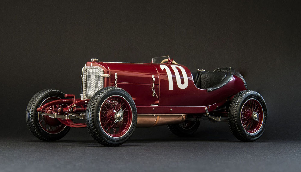 MERCEDES TARGA FLORIO 1924 RED #10 CHRISTIAN WERNER/KARL SAILER WINNER