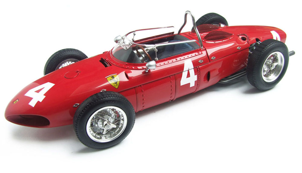 FERRARI DINO 156 F1 #4 PHIL HILL SHARKNOSE SPA GP BELGIEN 1961
