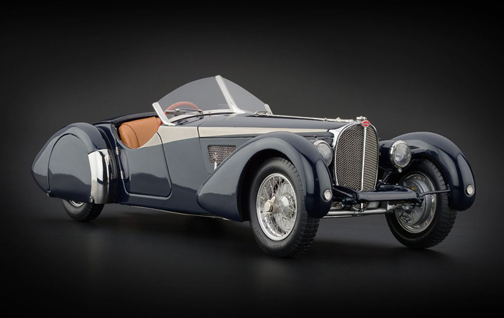 BUGATTI 57 SC CORSICA ROADSTER 1938 BLUE
