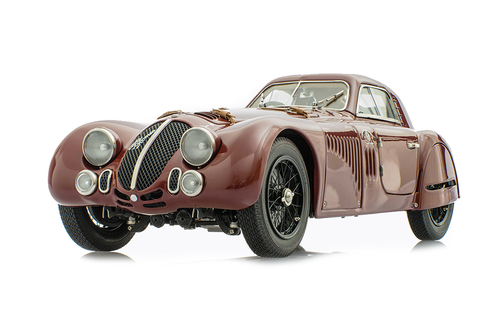 ALFA ROMEO 8C 2900 B SPECIALE TOURING COUPE 1938 DARK RED