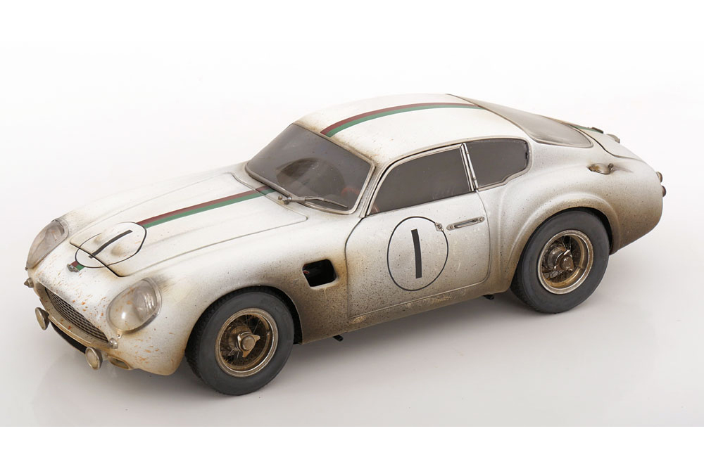 ASTON MARTIN DB4 GT ZAGATO NO 1 24H LE MANS 1961 DIRT LOOK