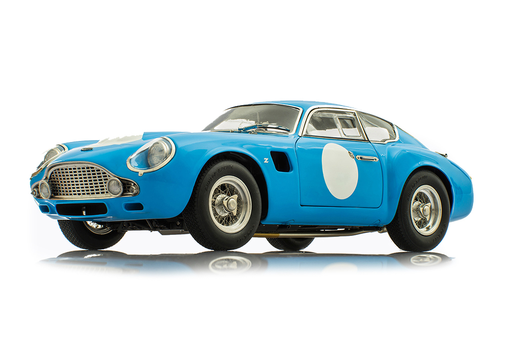 ASTON MARTIN DB4 GT ZAGATO RACING VERSION 1961 BLUE LIMITED EDITION 1000 PCS.