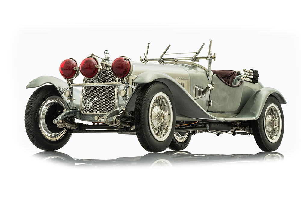 ALFA ROMEO 6C 1750 GS CLEAR FINISH 1930 SILVER LIMITED EDITION 1000 PCS.