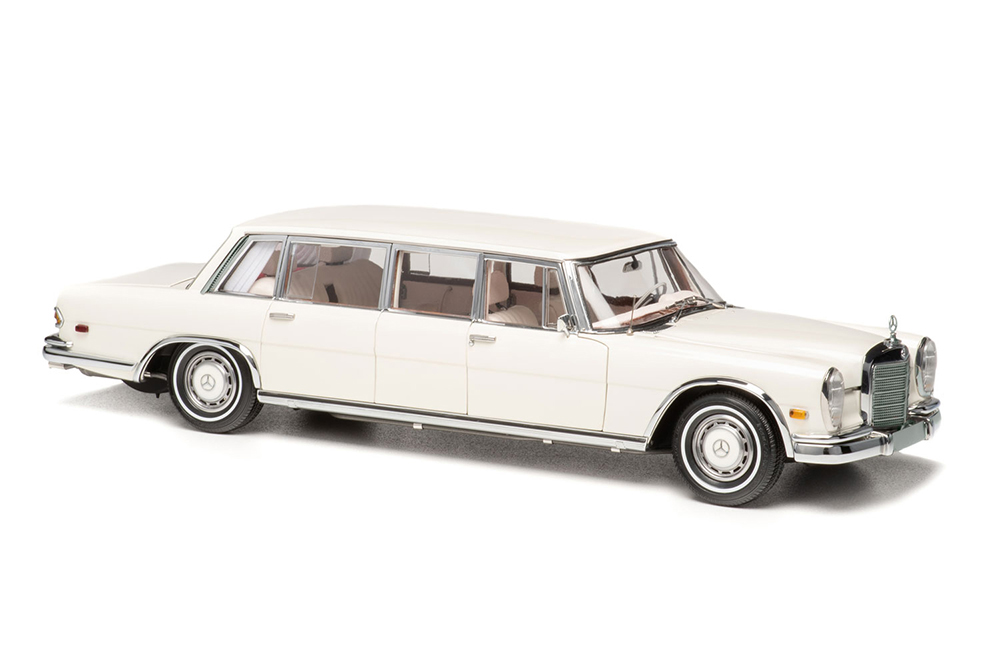 MERCEDES 600 PULLMAN “WHITE SWAN” 1960-1970 WHITE LIMITED EDITION 800 PCS.