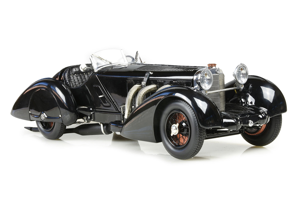 MERCEDES SSK CHASSIS 36038 BLACK PRINCE 1934 BLACK / МЕРСЕДЕС "ЧЕРНЫЙ ПРИНЦ"