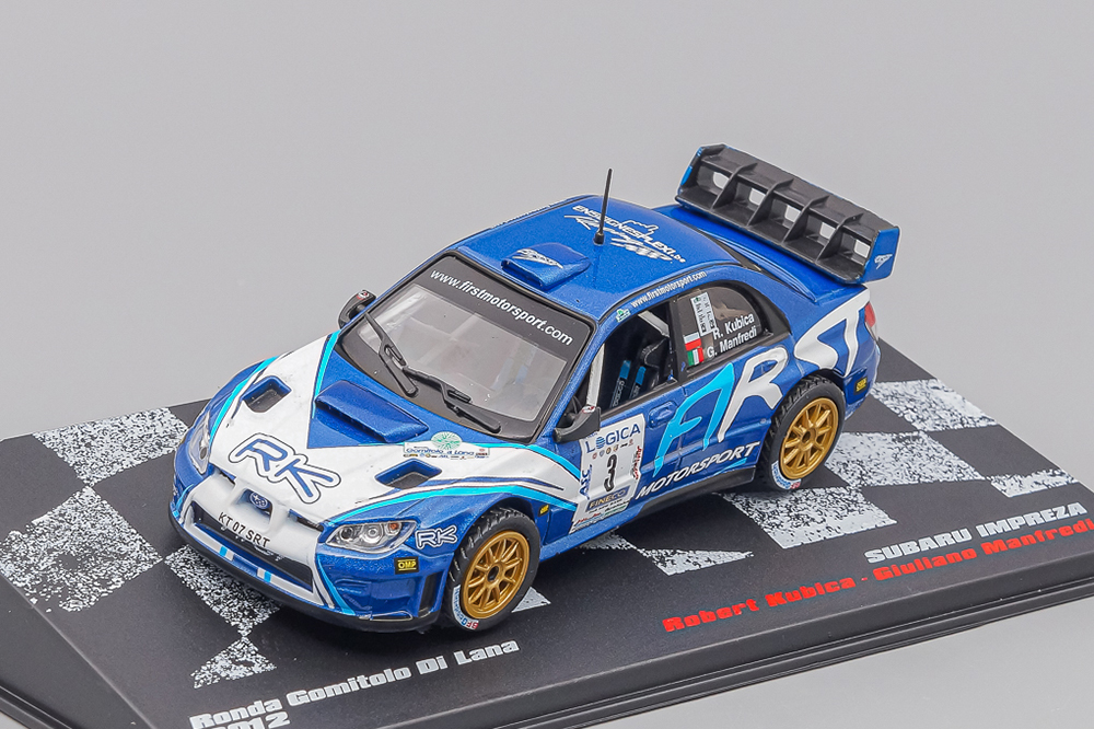 SUBARU IMPREZA WRC ROBERT KUBICA 2012, VAINQUEURS DE RALLYE 11