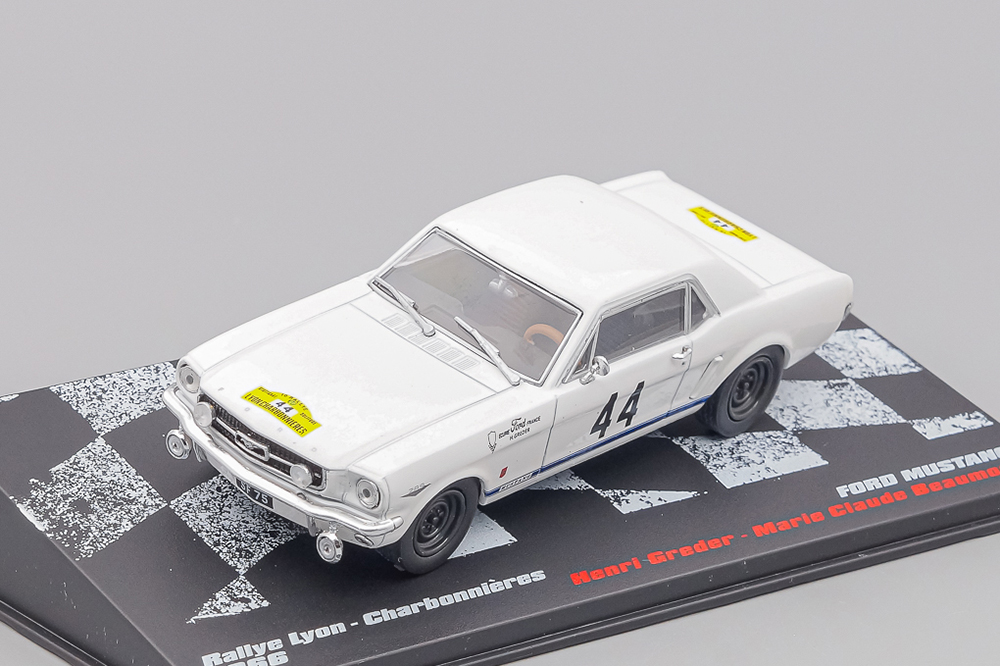FORD MUSTANG #44 HENRI GREDER - MARIE-CLAUDE BEAUMONT, VAINQUEURS DE RALLYE 26