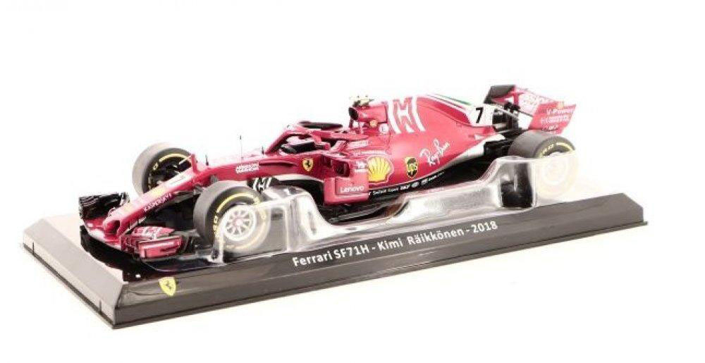 FERRARI SF71H 2018 - KIMI RÄIKKÖNEN, LES GRANDES FERRARI F1 MYTHE ET PASSION 5