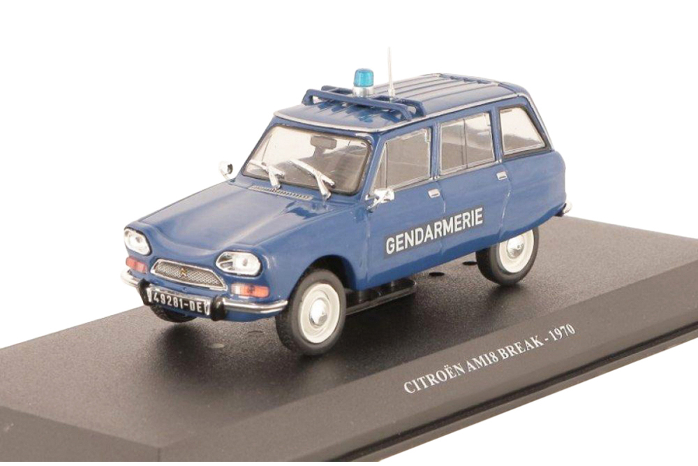 CITROEN AMI 8 BREAK 1970 GENDARMERIE (ПОЛИЦИЯ ФРАНЦИИ) / СИТРОЕН АМИ 8 БРИК ГЕНДАРМЕРИЕ