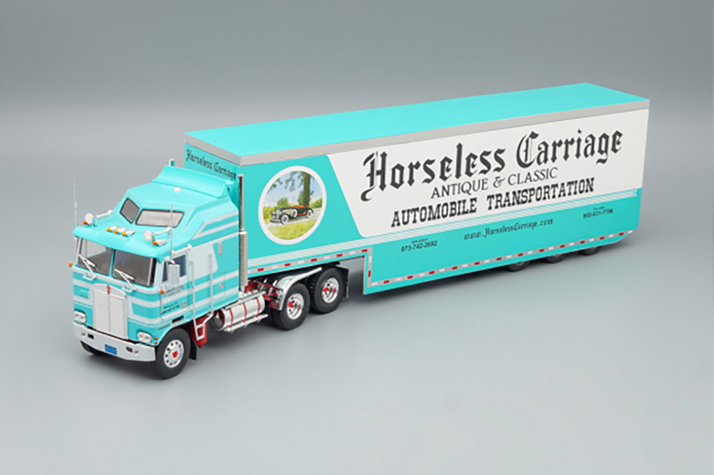KENWORTH K100 AERODYNE HORSELESS CARRIAGE 1976 ИЗ СЕРИИ SEMI-REMORQUES AMERICAINS