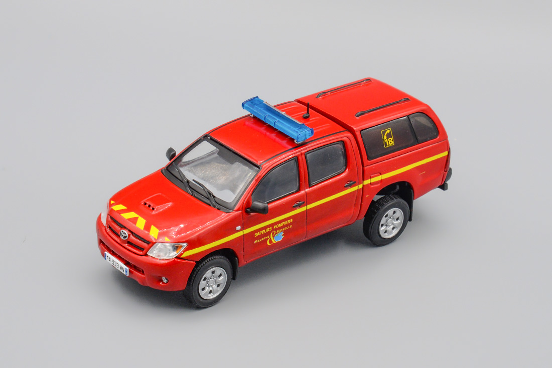 TOYOTA HILUX VLHR VÉHICULE DE LIAISON HORS ROUTE MEURTHE-ET-MOSELLE, VEHICULES LEGERS SAPEURS-POMPIERS 32