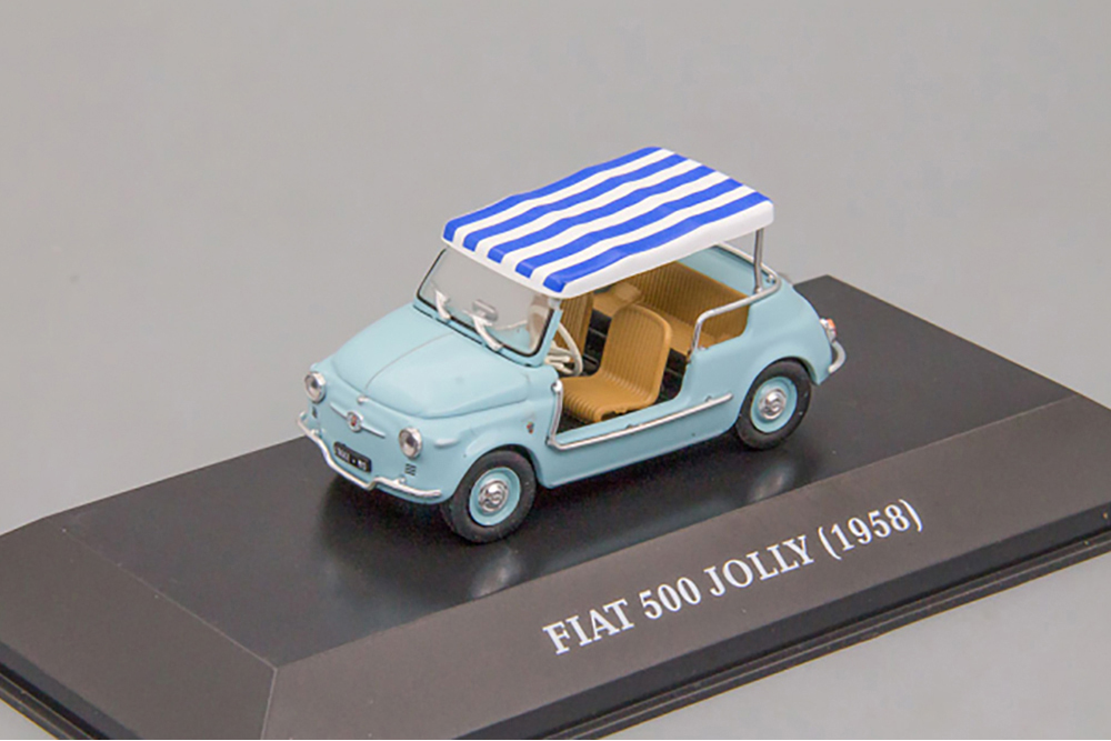 FIAT 500 JOLLY GHIA - 1958 ИЗ СЕРИИ MICRO-VOITURES D'ANTAN