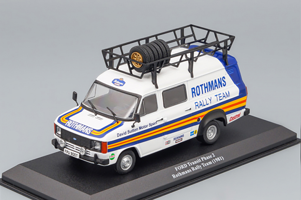 FORD TRANSIT PHASE II  ROTHMANS RALLY TEAM ИЗ СЕРИИ RALLYE VÉHICULES D'ASSISTANCE
