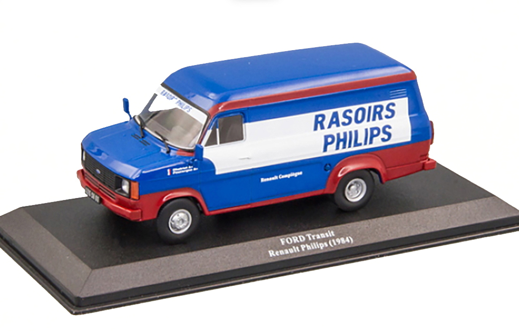 FORD TRANSIT MK2 TEAM RENAULT PHILIPS ИЗ СЕРИИ RALLYE VÉHICULES D'ASSISTANCE