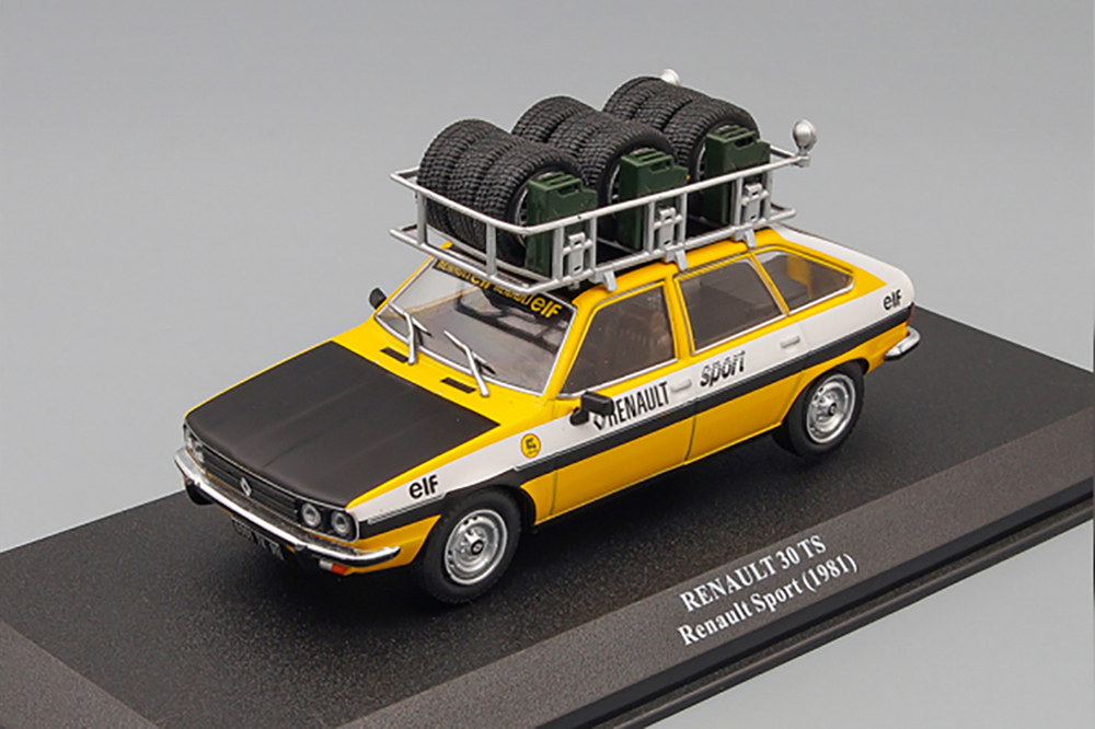 RENAULT 30 TS TEAM RENAULT SPORT ИЗ СЕРИИ RALLYE VÉHICULES D'ASSISTANCE