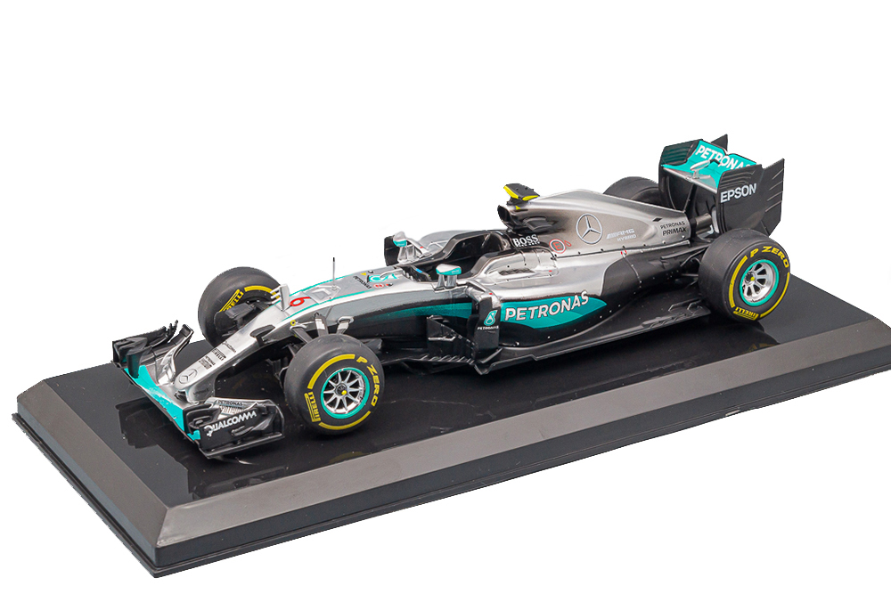 MERCEDES-BENZ F1 W07 HYBRID #6 "MERCEDES AMG PETRONAS F1" NICO ROSBERG ПОБЕДИТЕЛЬ ABU DHABI GP ЧЕМПИОН МИРА (2016)