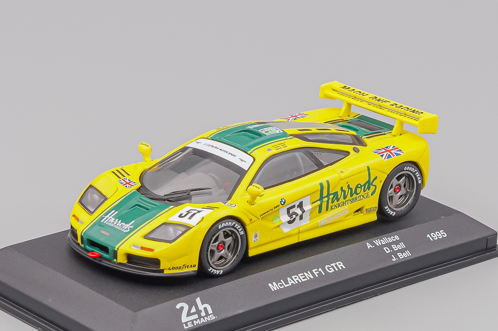 MCLAREN F-1 GTR BMW S70 6.1L V12 TEAM HARRODS MACH ONE RACING №51 3RD 24H LE MANS 1995, 24H DU MANS 35