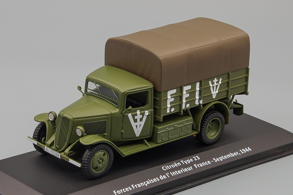 CITROEN TYPE 23, VOITURES MILITAIRES DE LA 2NDE GUERRE MONDIALE 36