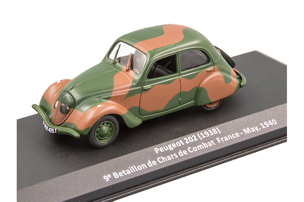 PEUGEOT 202 (1938) 9E BETALLION DE CHARS DE COMBAT FRANCE MAY 1940
