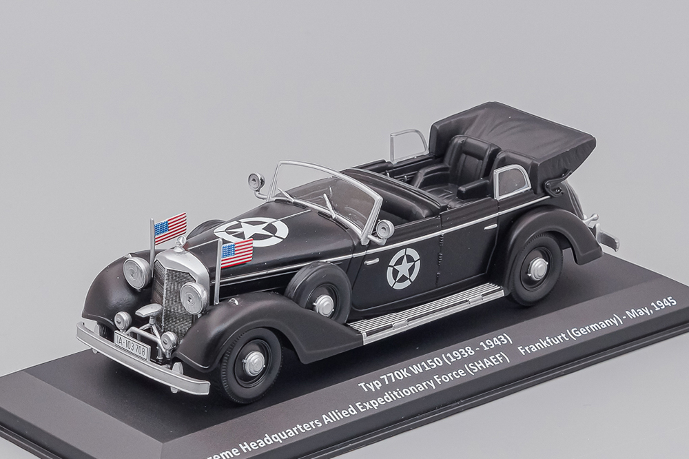 MERCEDES-BENZ 770K W150, VOITURES MILITAIRES DE LA 2-ND GUERRE MONDIALE 73