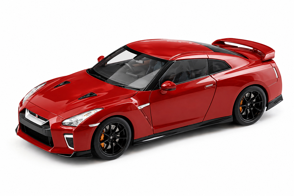 NISSAN GT-R R35 TRACK EDITION BY NISMO 2020 VIBRANT RED / НИССАН GT-R R35 ТРЕКОВАЯ ВЕРСИЯ ОТ NISMO ЯРКИЙ КРАСНЫЙ