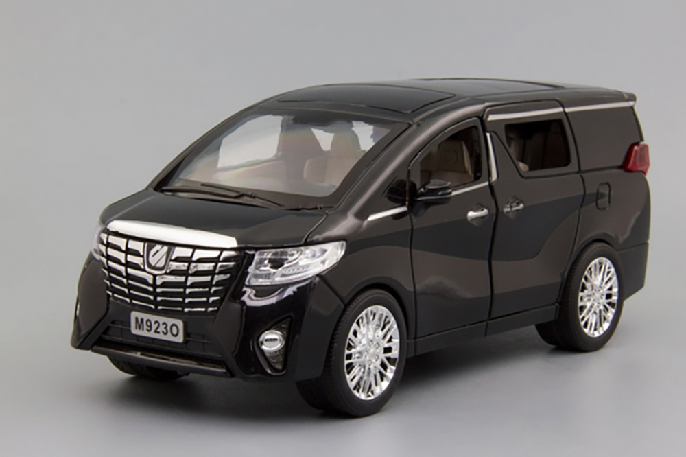 TOYOTA ALPHARD, ЧЁРНЫЙ