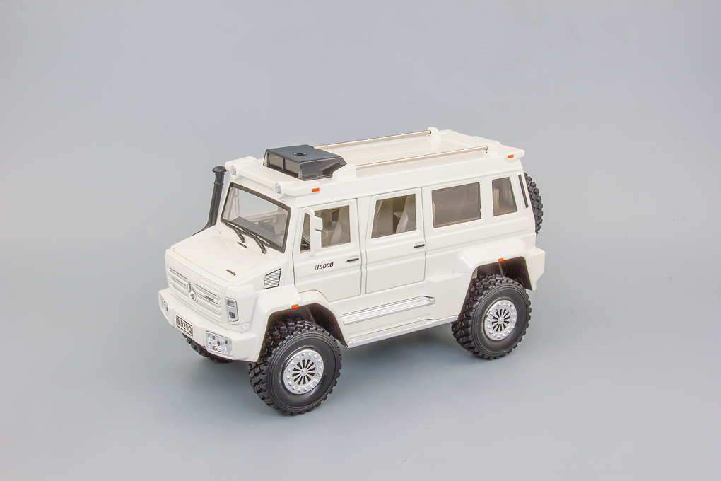 MERCEDES-BENZ UNIMOG U5000, БЕЛЫЙ (БЕЗ УПАКОВКИ)